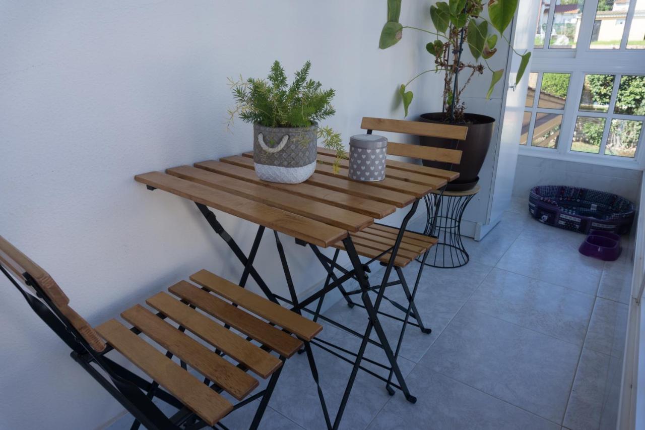 Apartamento Con Piscina Privada Vigo Exterior foto